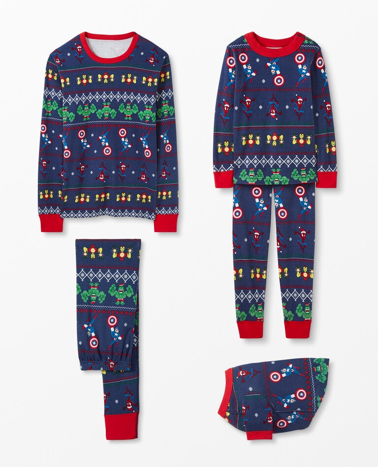 Marvel Fairisle Matching Family Pajamas Hanna Andersson