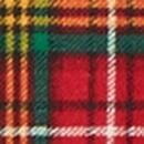 Women's Holiday Long John Pajama Top in Family Holiday Plaid - swatch