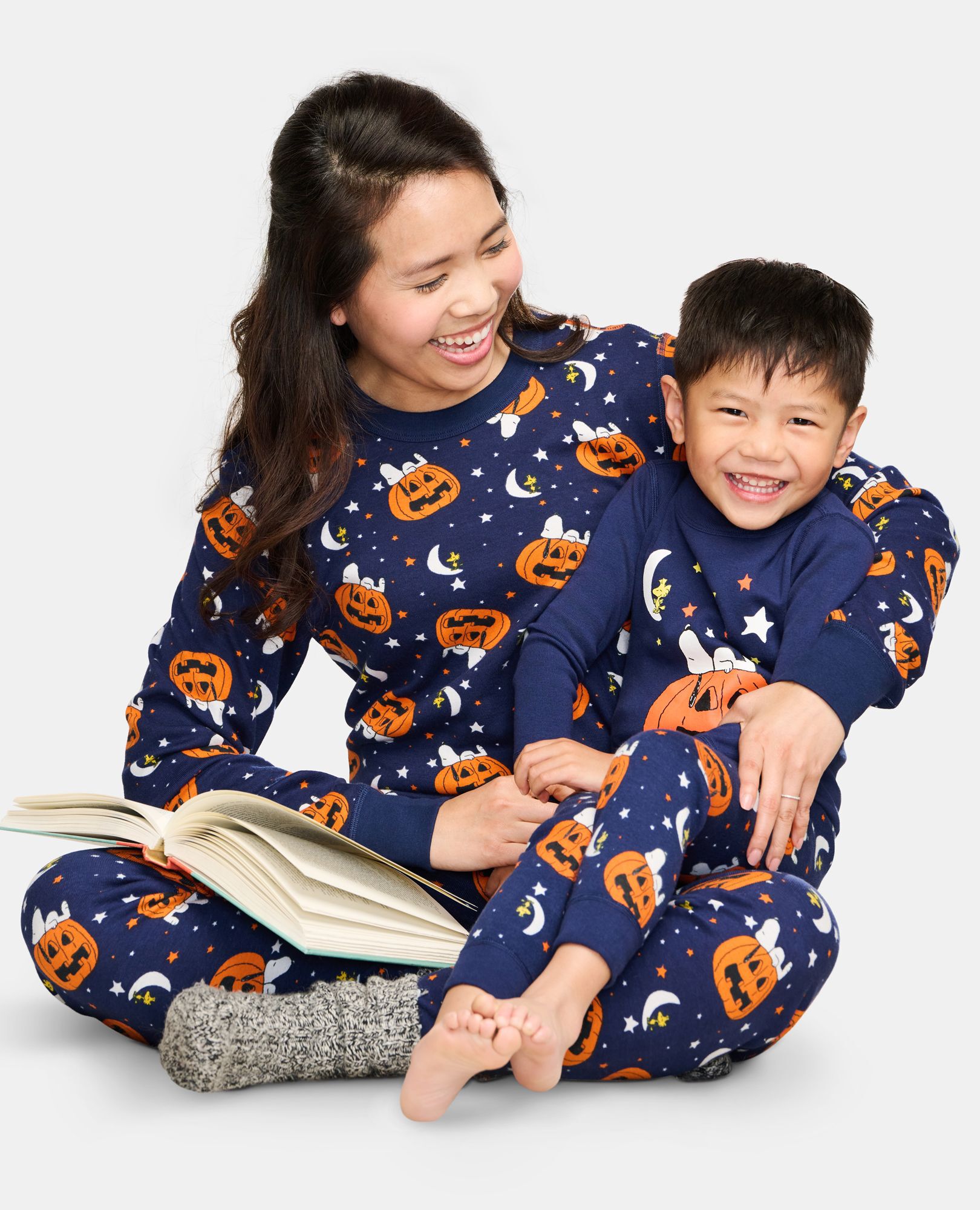 Adult Peanuts Halloween Long John Pajama Pants Hanna Andersson