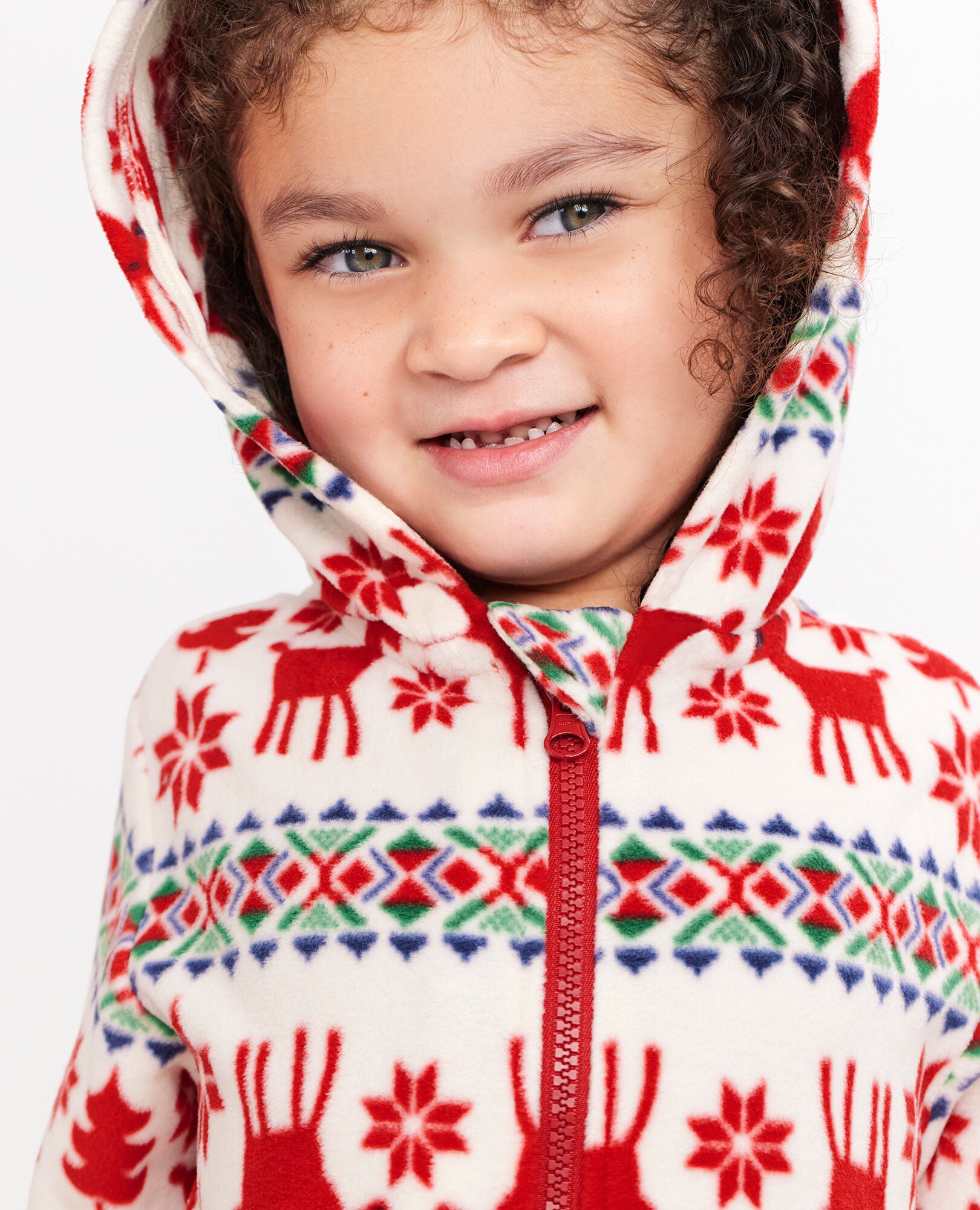 Dear Deer Marshmallow Fleece Play Suit