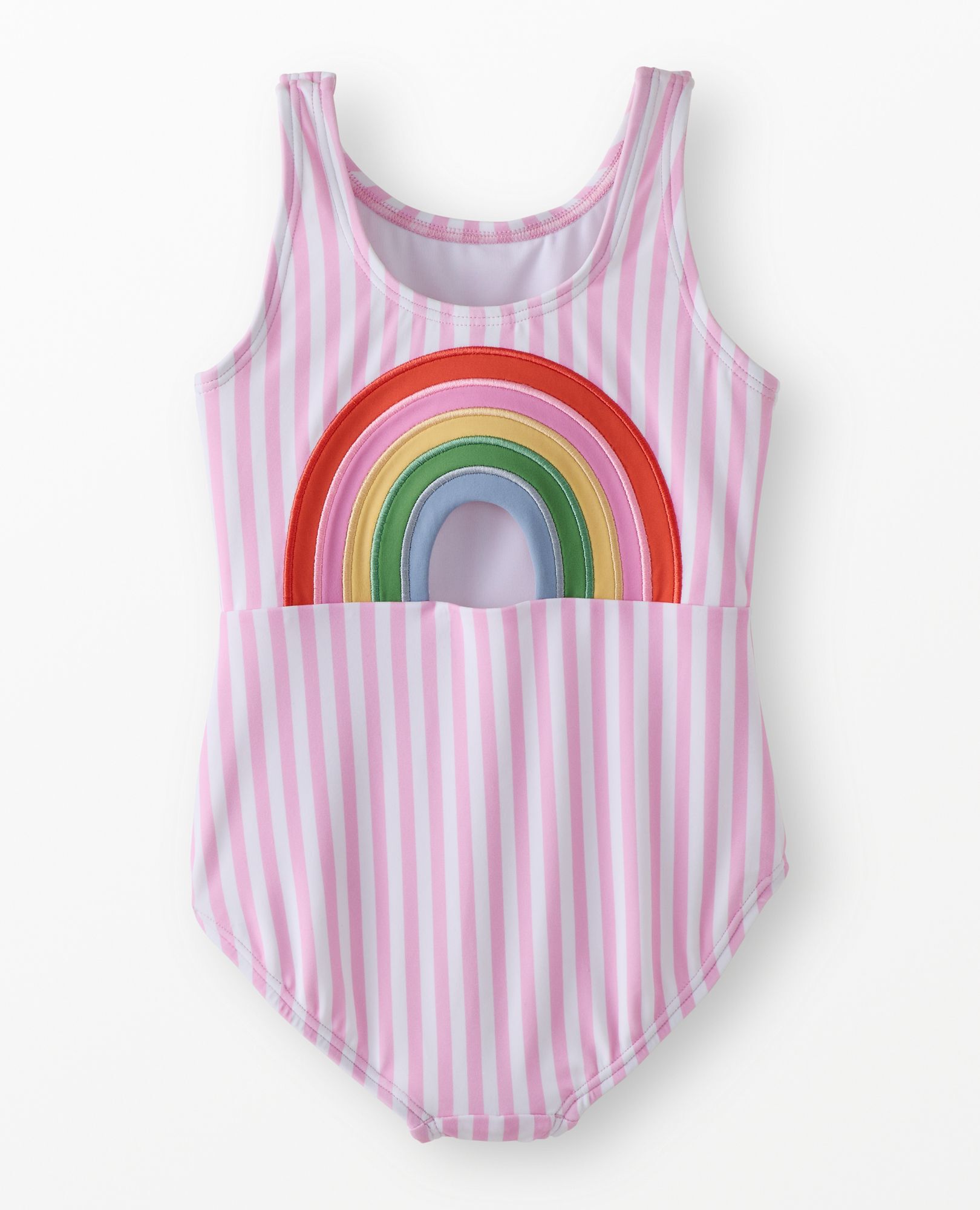 One-Piece Rainbow Back Swimsuit in Pink Rainbow - main