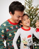Star Wars™ Grogu Holiday Matching Family Pajamas​ in  - main