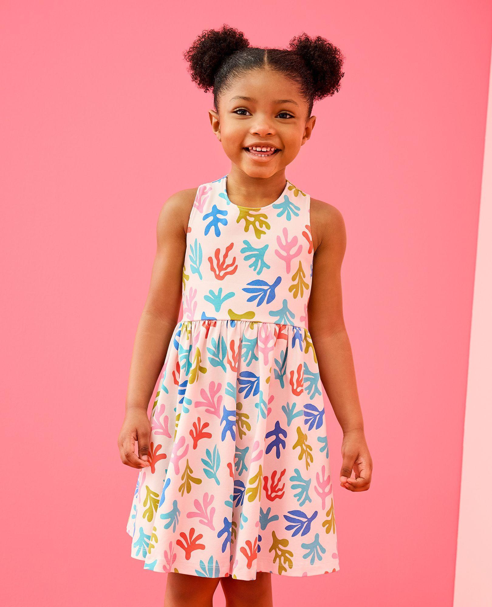 Crossback Skater Dress with Pockets | Hanna Andersson