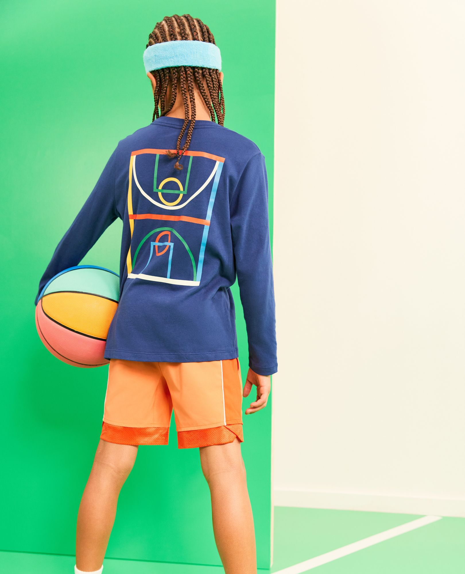 Active MadeToBreathe Basketball Shorts Hanna Andersson