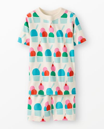 HannaJams™ Pajama Set in Ice Cream Sundaes on Ecru - main