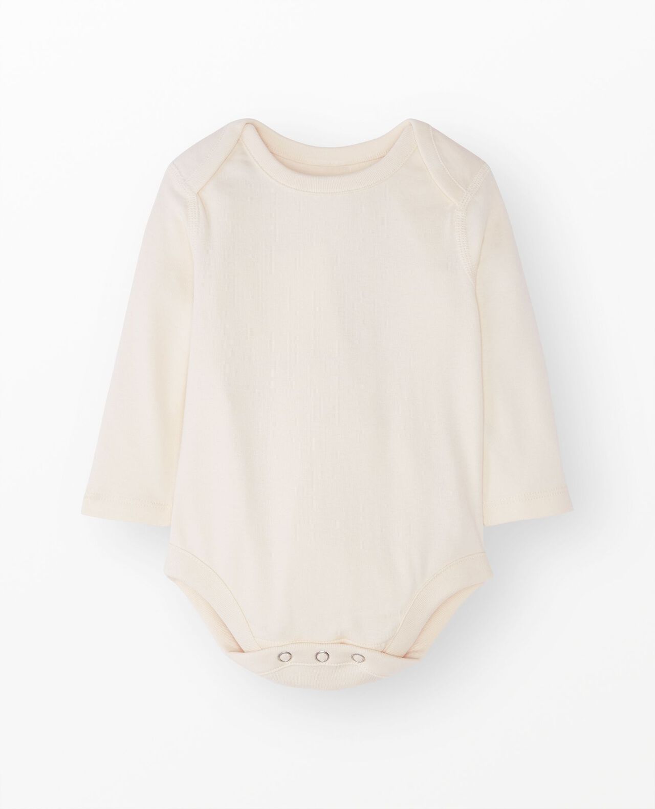 Baby Long Sleeve Bodysuit in Ecru - main