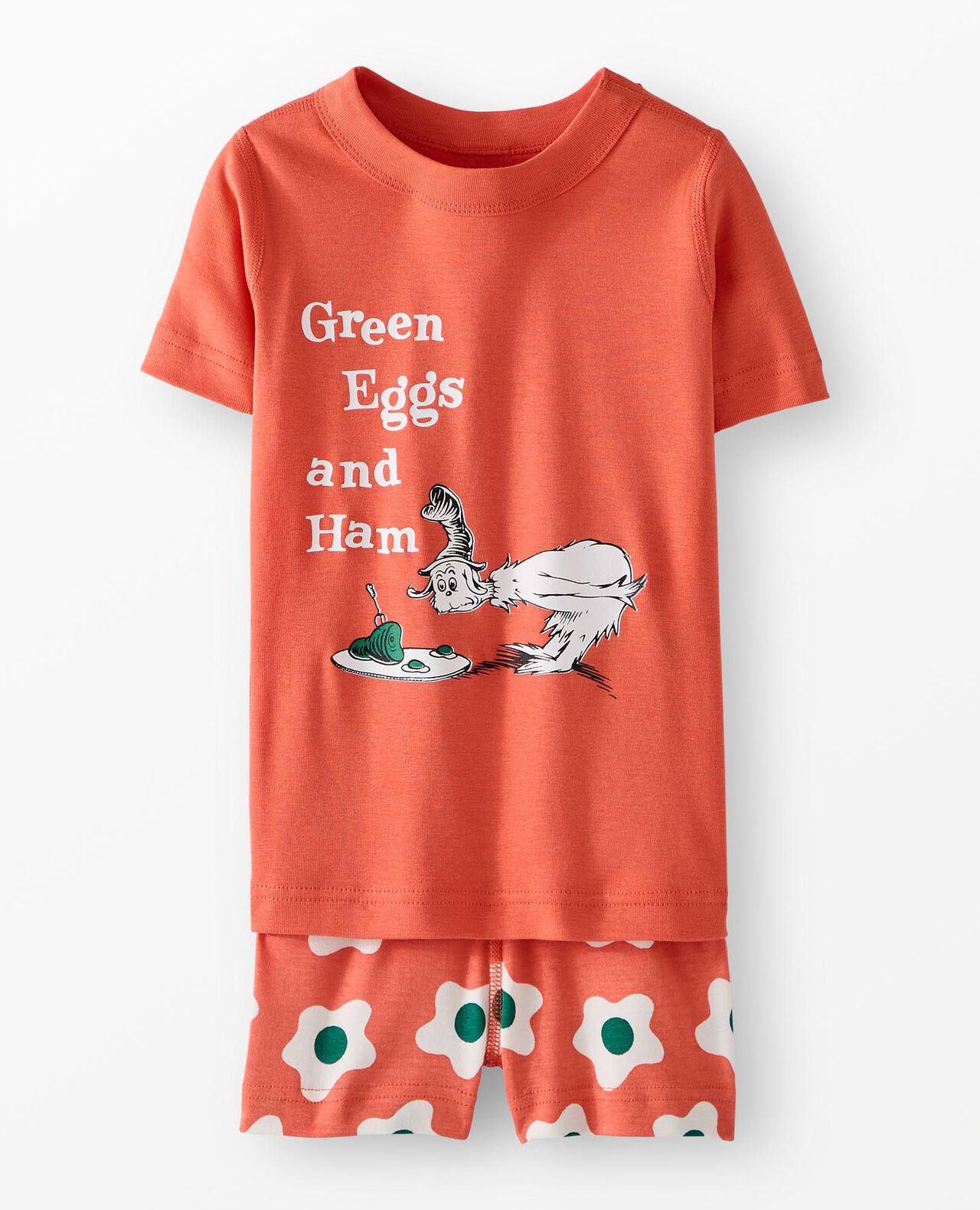 Dr. Seuss HannaJams™ Pajama Set in Green Eggs and Ham - main