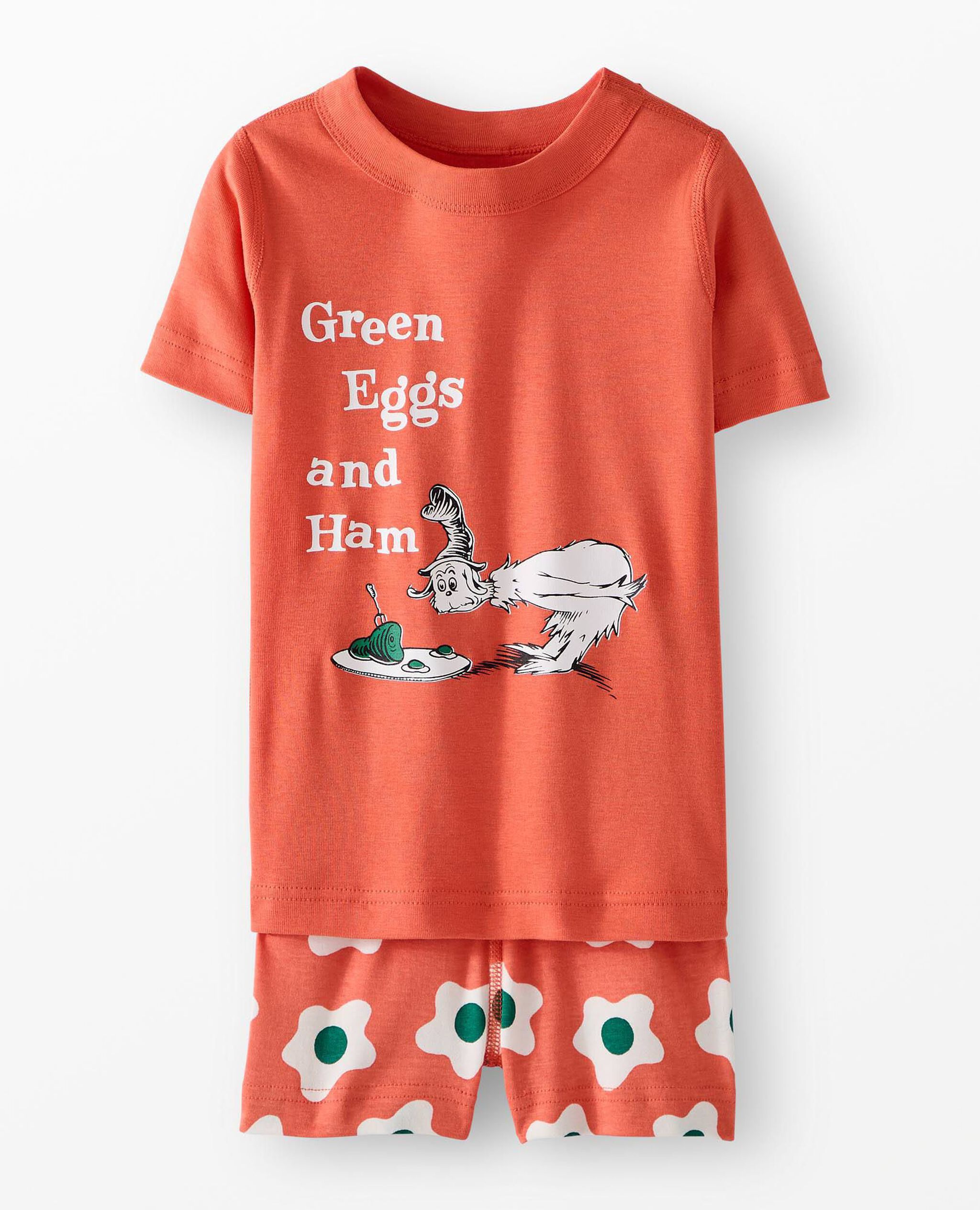 Dr. Seuss HannaJams™ Pajama Set in Green Eggs and Ham - main