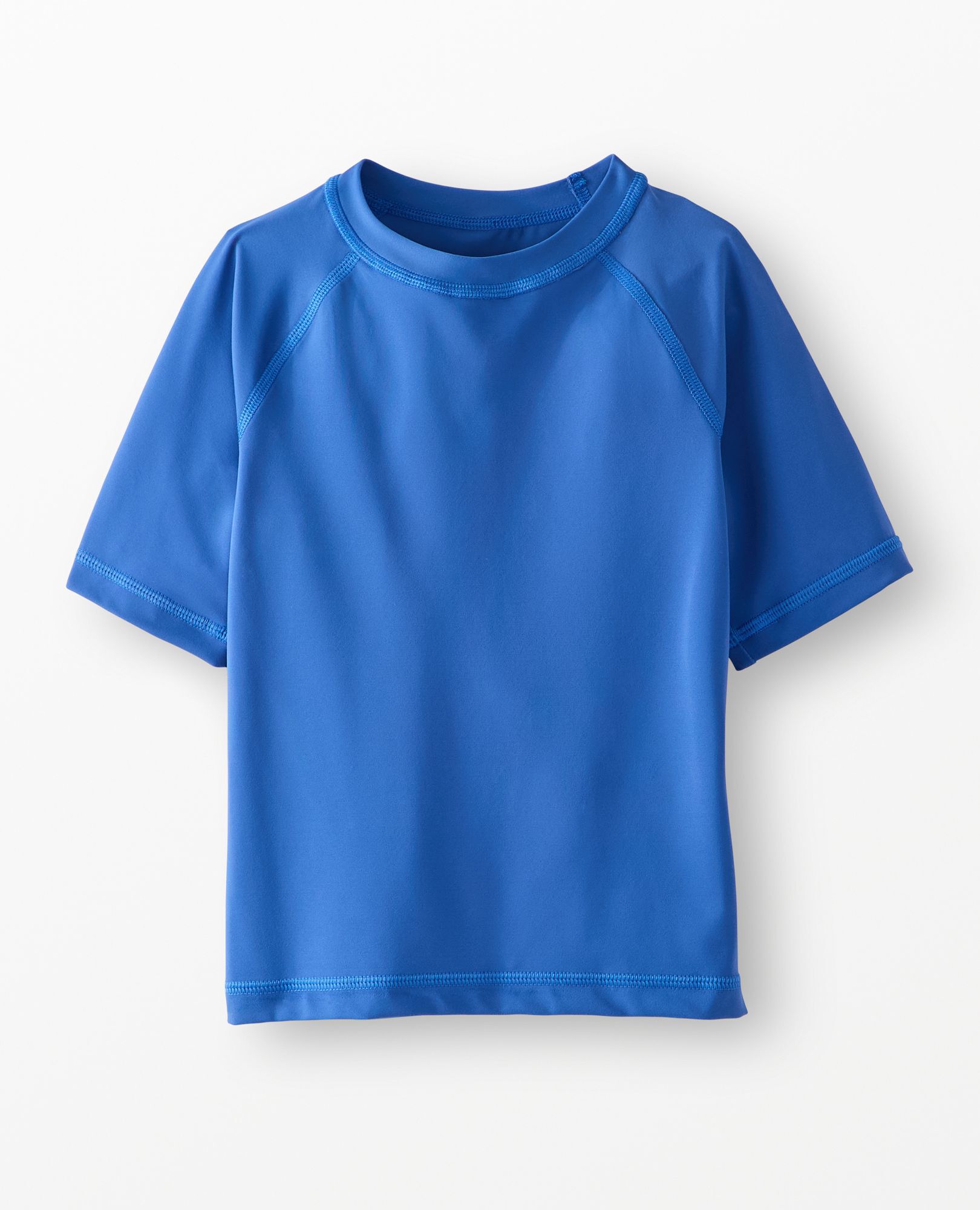 Short Sleeve Rashguard Top in Happy Blue - main