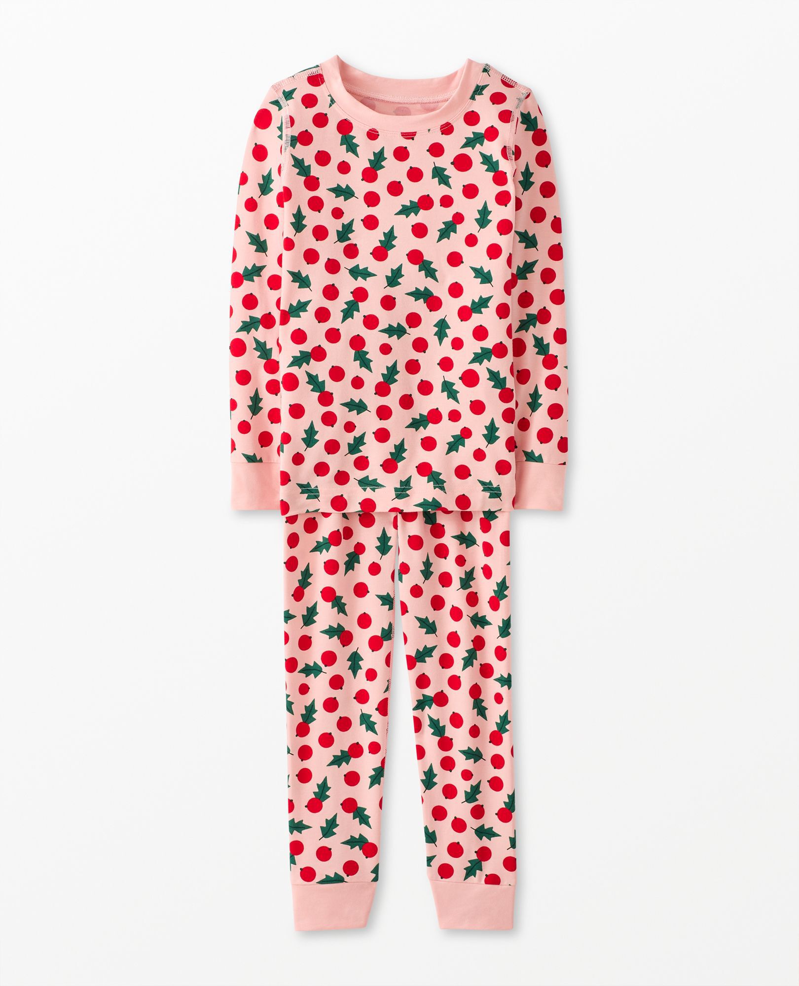 Kids Holiday Long John Pajama Set in HannaSoft Hanna Andersson