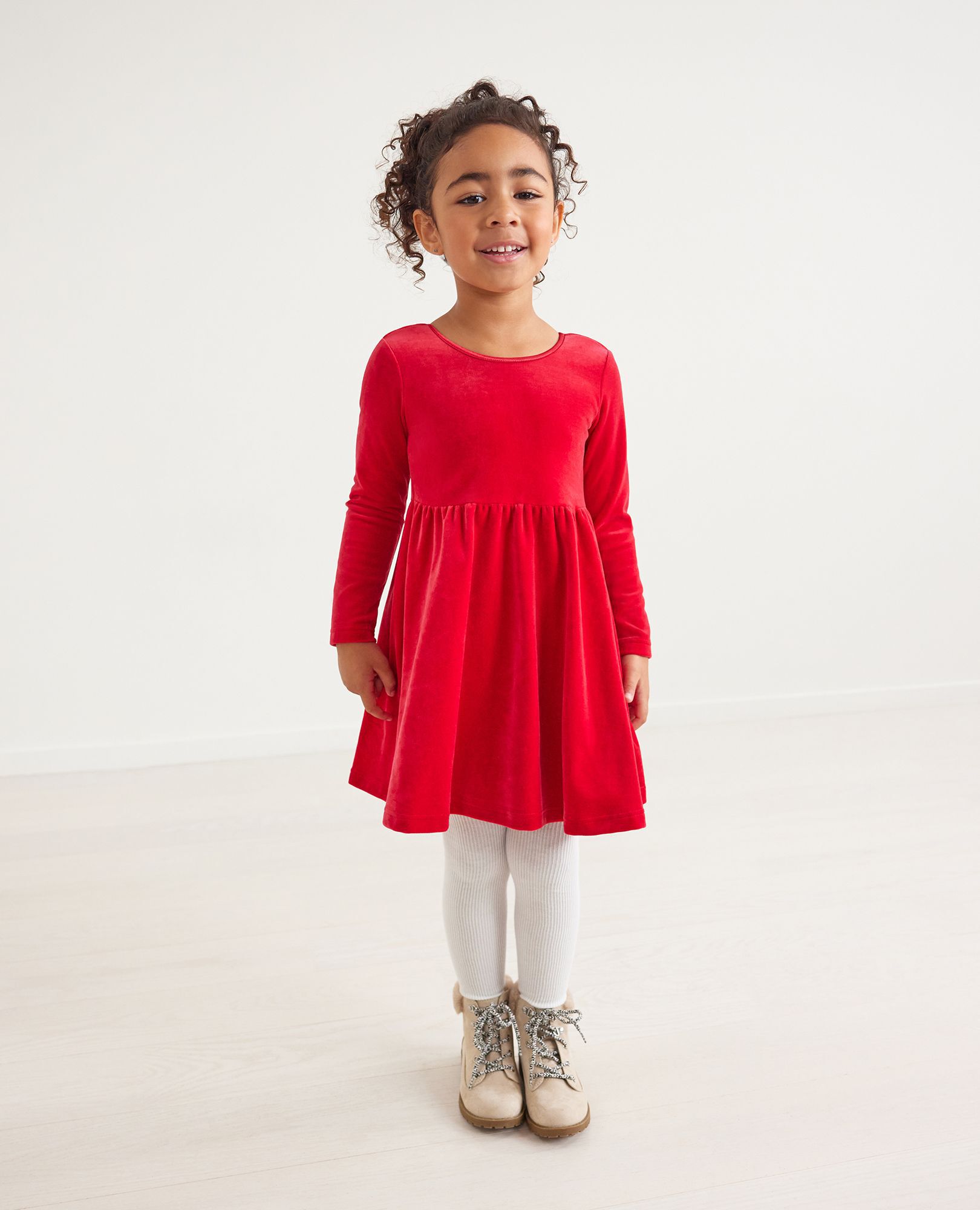 Hanna andersson velour on sale dress