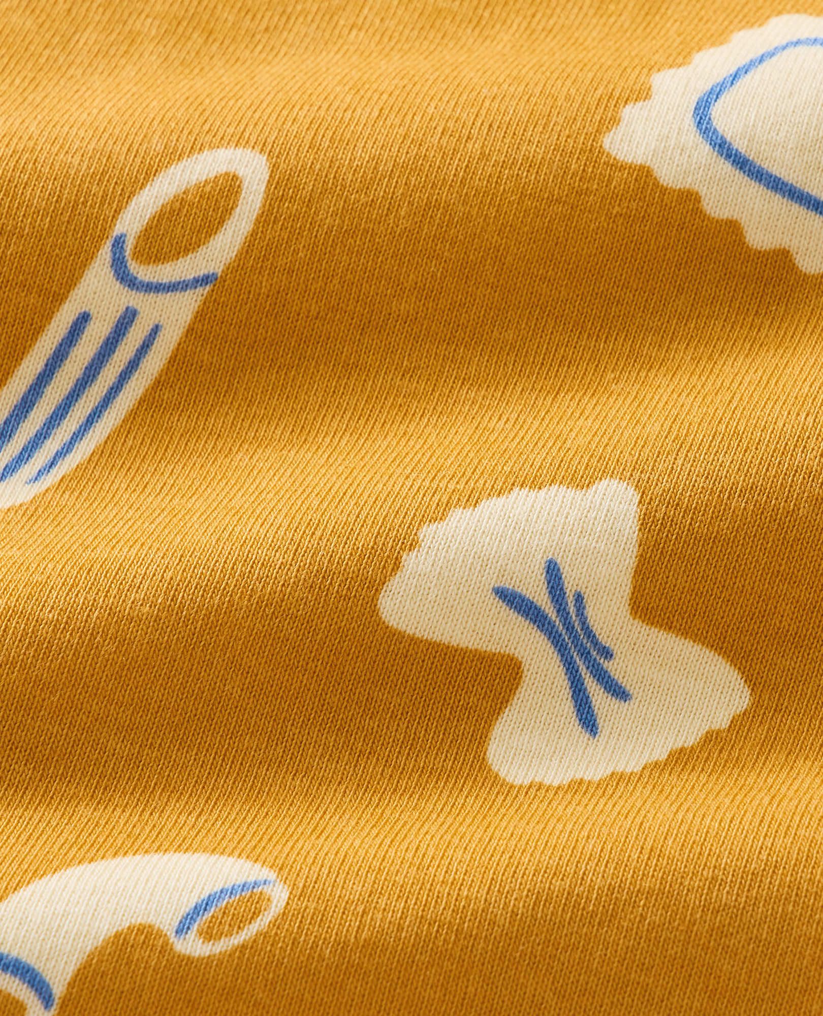 HannaJams™ Pajama Set in Pasta Night on NEW Yellow - main