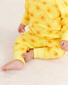 Baby Top & Leggings Set In French Terry in Sunshine Day - main