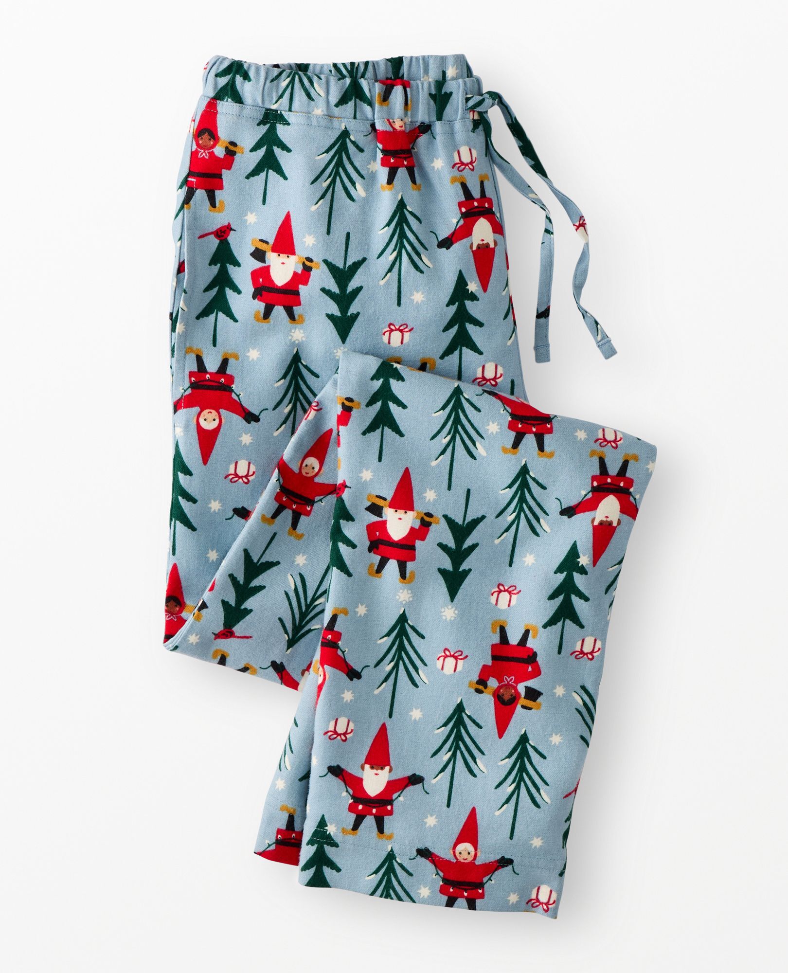 Adult Holiday Flannel Pajama Pants in Holiday Harvest - main
