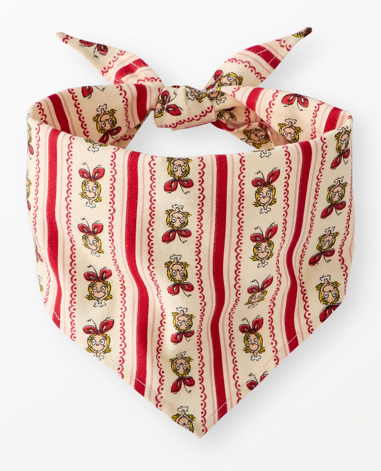 Grinch Christmas Dog Bandana – Holiday Pet Scarf, Whoville Print