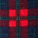 Holiday HannaJams™ Sleeper in Navy Holiday Plaid - swatch