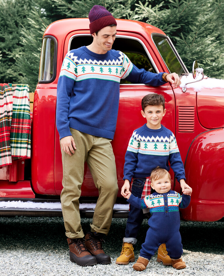 Winter Solstice Matching Family Sweaters in  - main