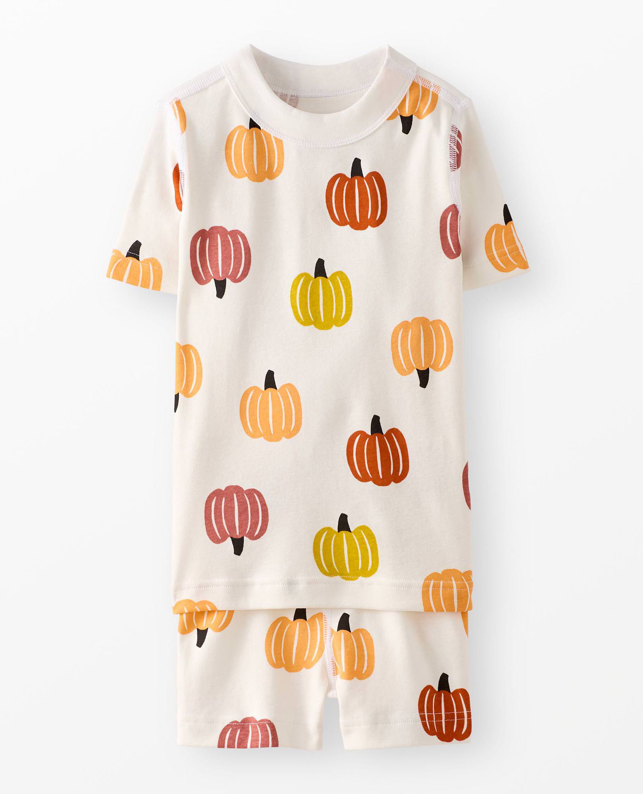 Halloween HannaJams™ Pajama Set in Multi Pumpkins on Ecru - main