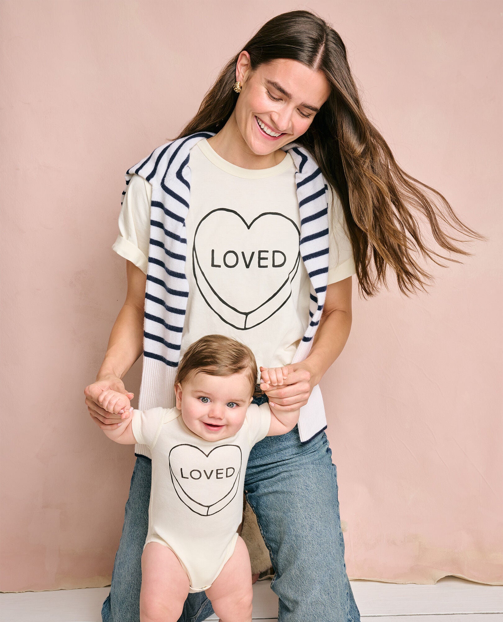Mommy and me matching tees 2025