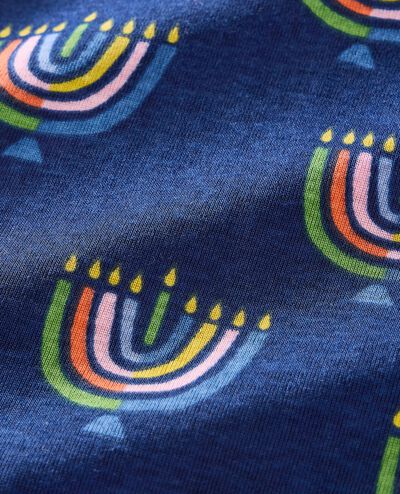 Holiday HannaJams™ Pajama Set in Multi Menorahs - main