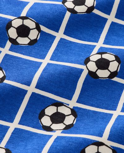 HannaJams™ Pajama Set in Goal on Blue - main