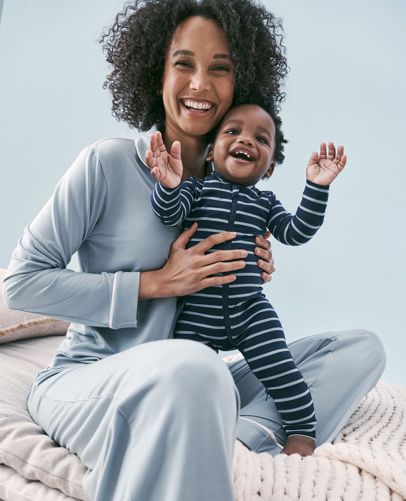 Women s Long Sleeve Pajama Set in HannaSoft Hanna Andersson