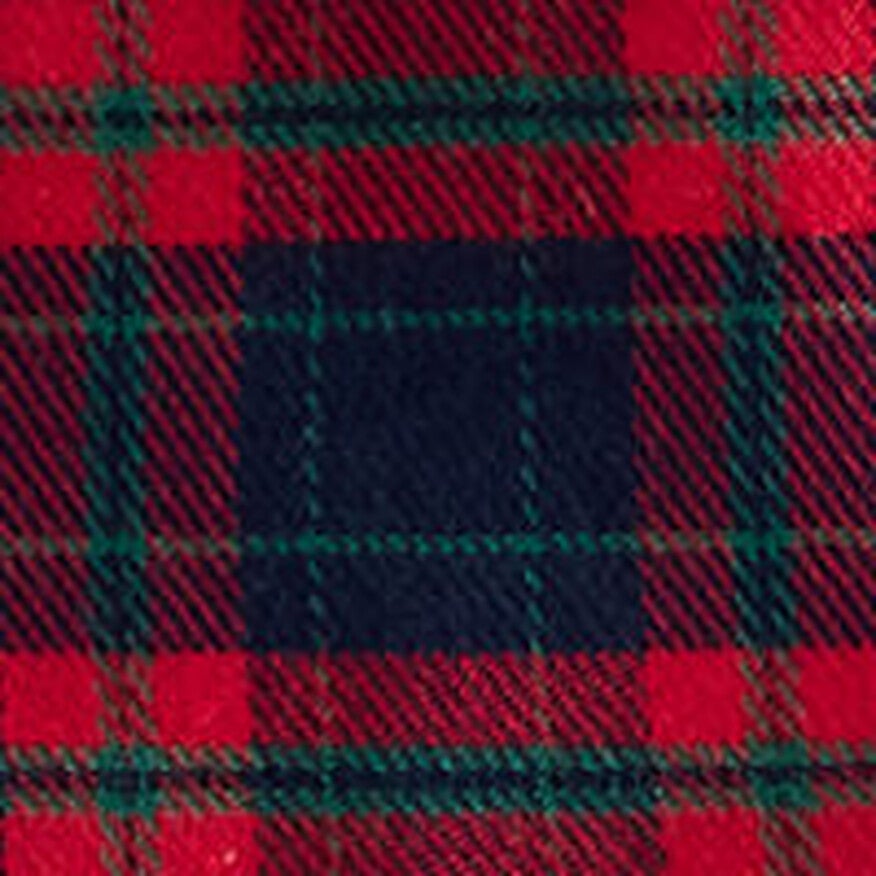 Navy Holiday Plaid