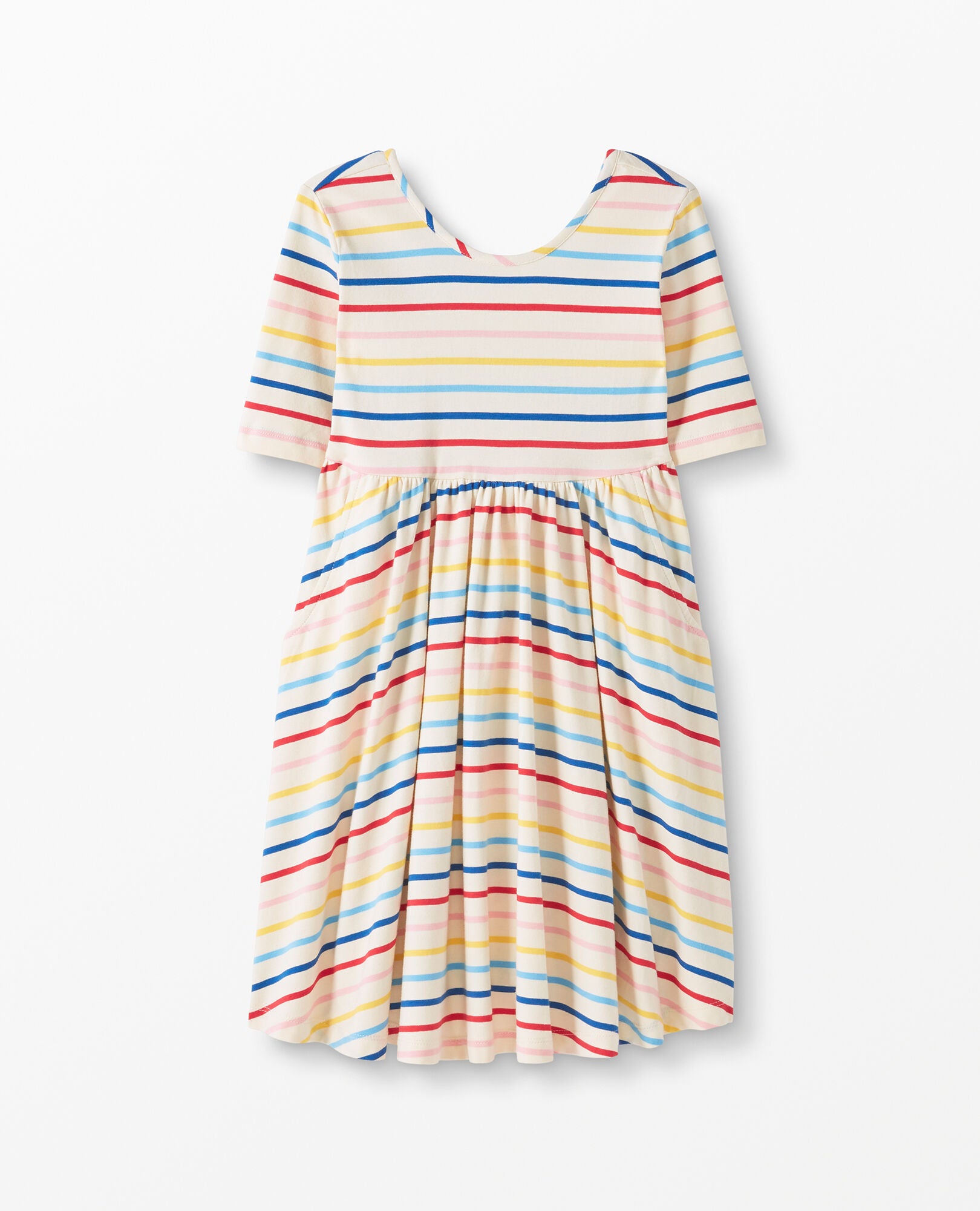 Hanna andersson striped dress hotsell