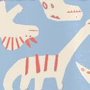 HannaJams™ Pajama Set in Dinosaurs on Blue - swatch