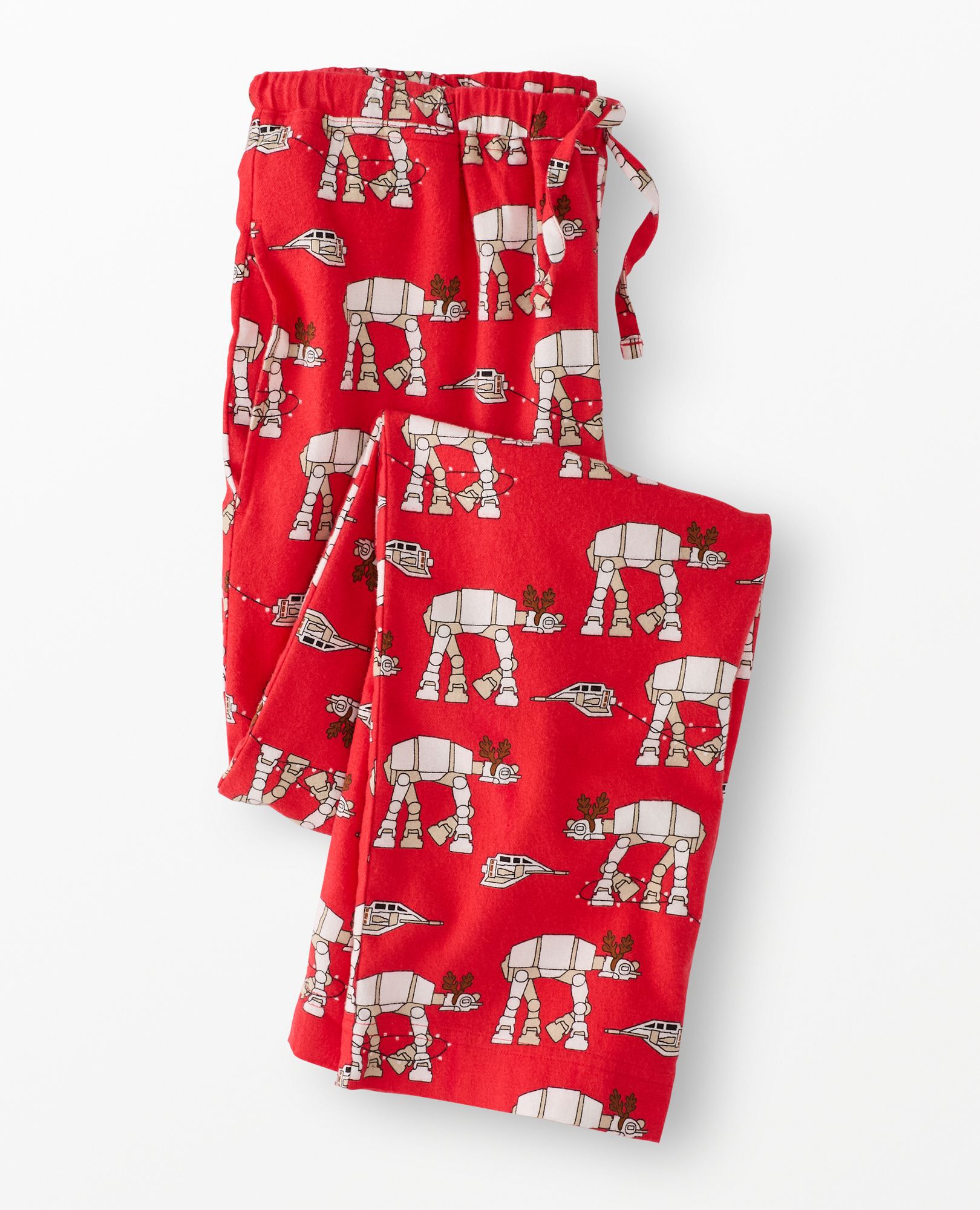 Adult STAR WARS™ Holiday Flannel Pajama Pants in Star Wars AT-AT Walker - main