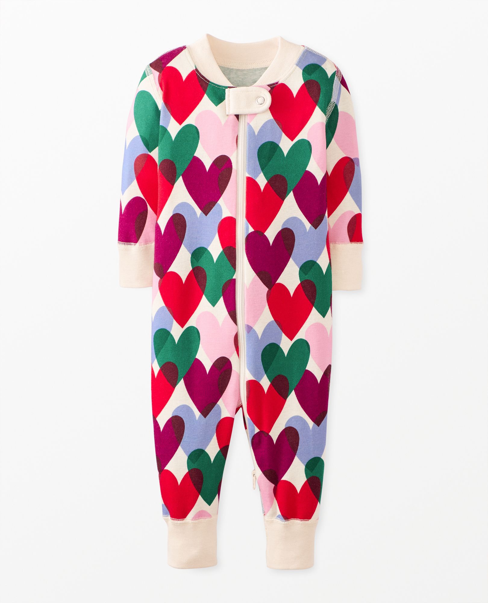 Valentine's Baby 2-Way Zip Sleeper