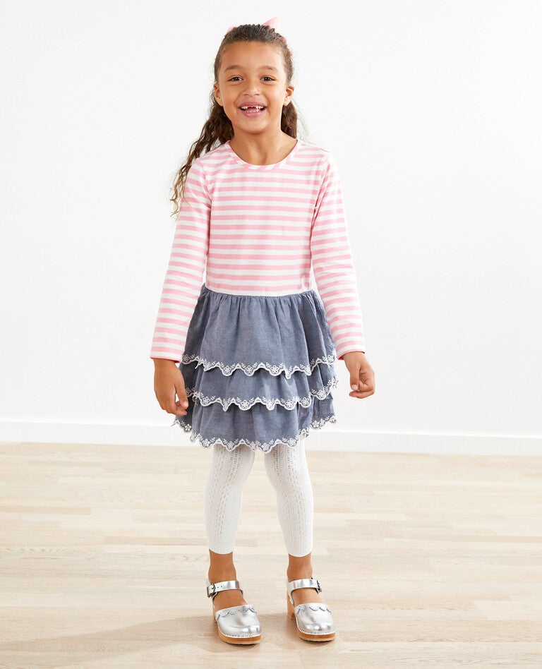 Half + Half Dress Hanna Andersson