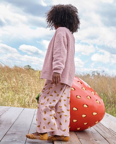 Marshmallow Cardigan in Cosmic Purple - main