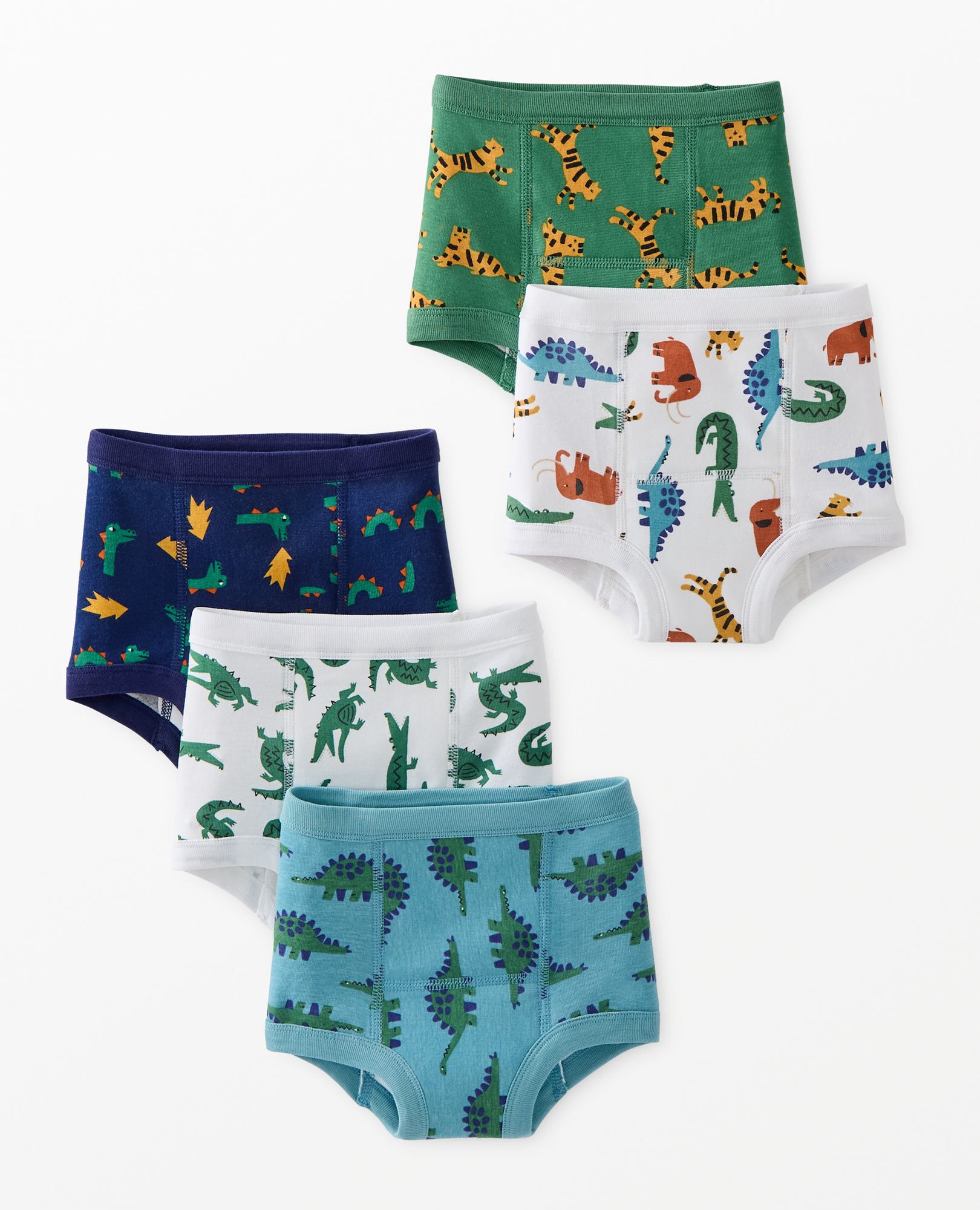 5-Pack Organic Cotton Training Underwear Hanna Andersson