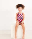 Recycled Sunblock One Piece Suit in Super Strawberries - main
