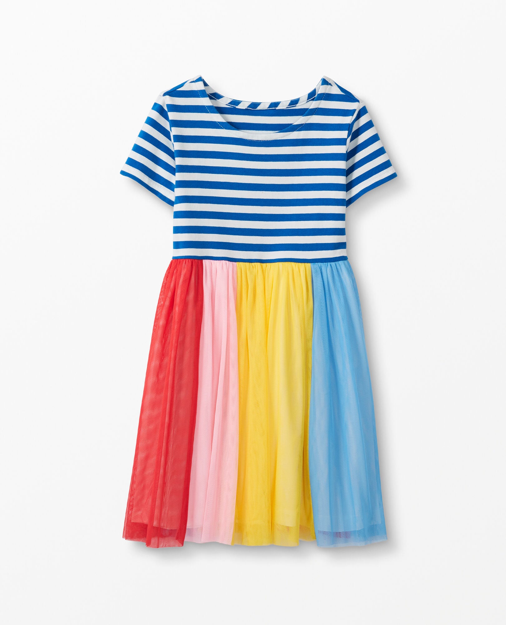 hanna andersson rainbow tulle skirt