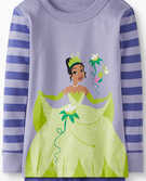 Disney Princess Character Long John Pajamas in Tiana - main