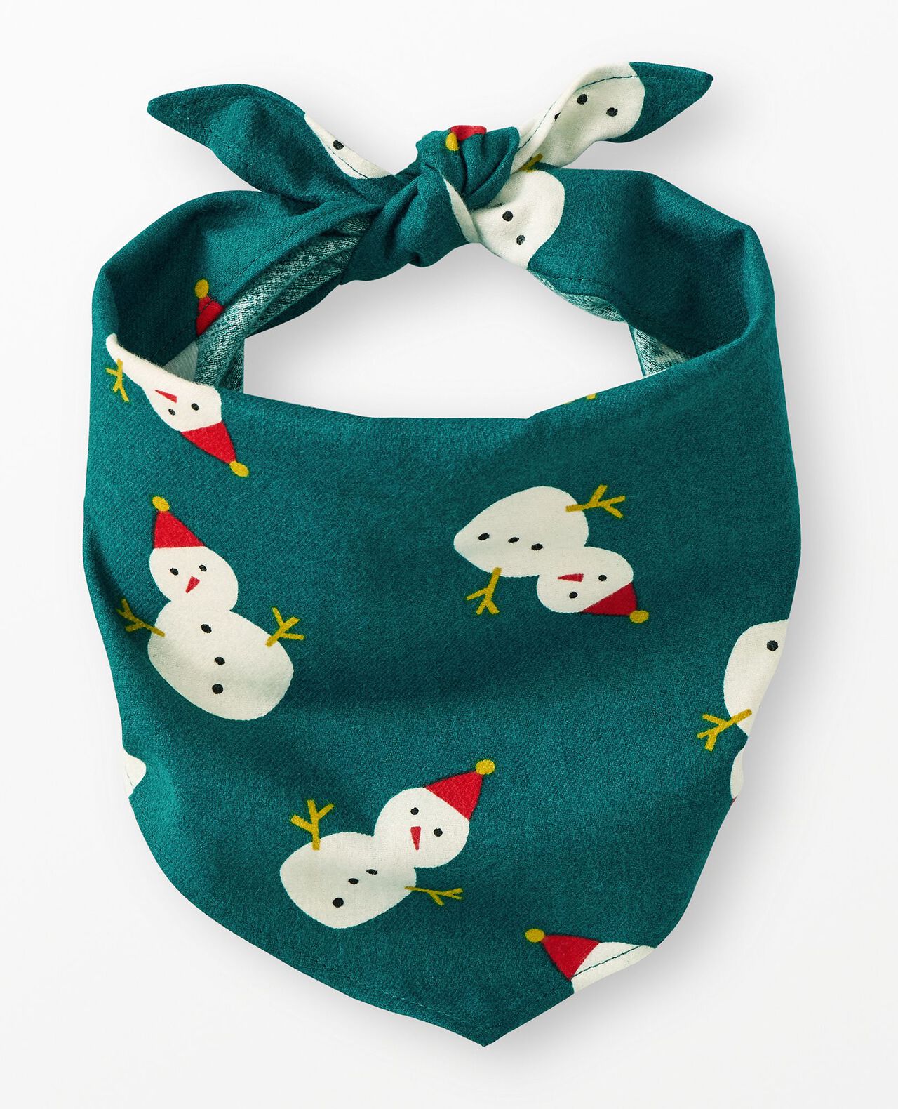 Holiday Flannel Dog Bandana in Frosty Friends - main