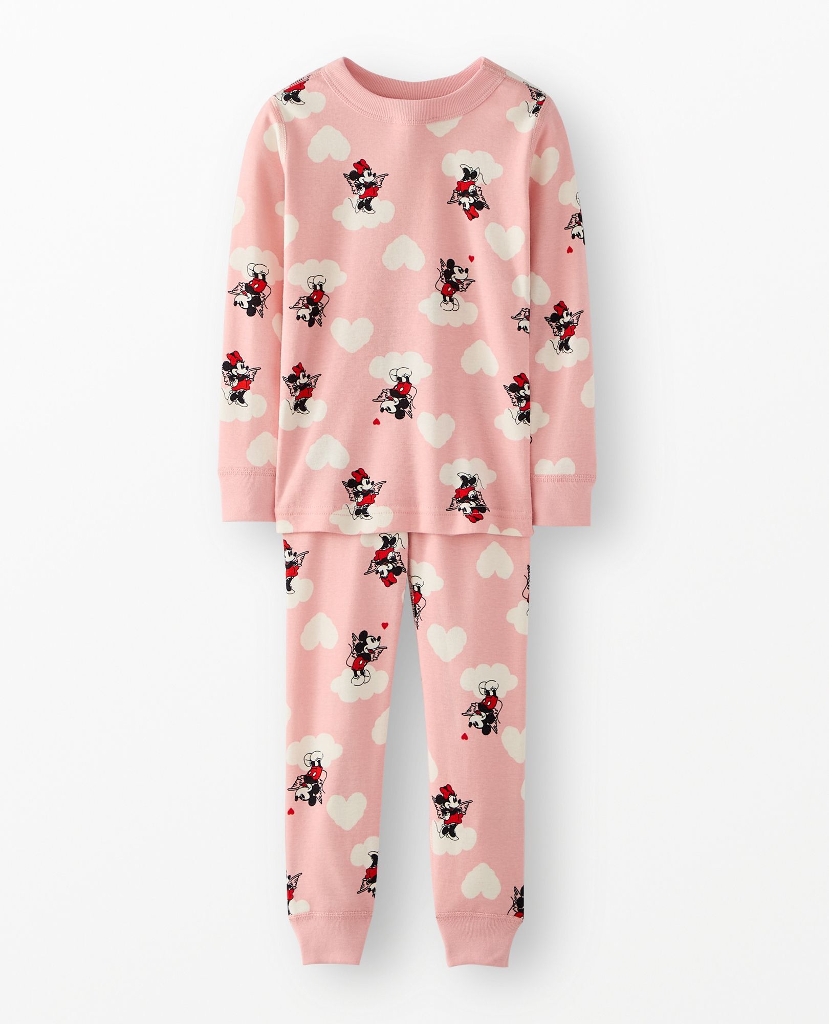 Disney Mickey Mouse HannaJams™ Pajama Set in Mickey Minnie Cupid Pink - main