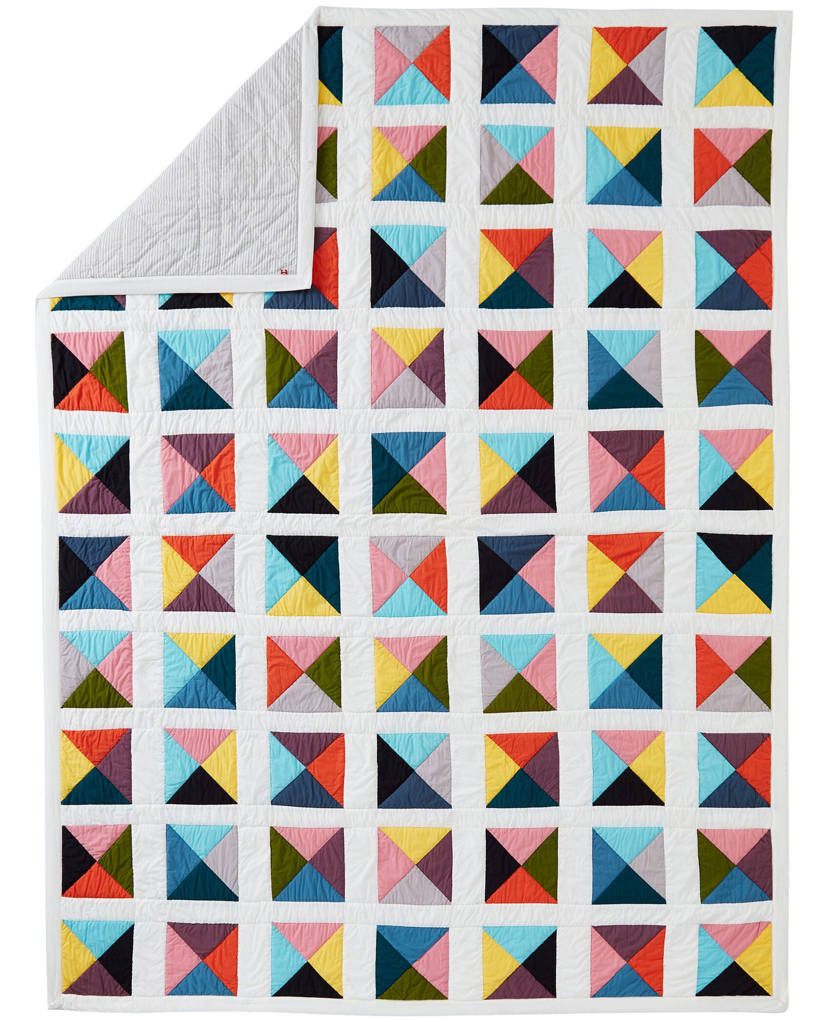 Reversible Patchwork Puzzle Quilt