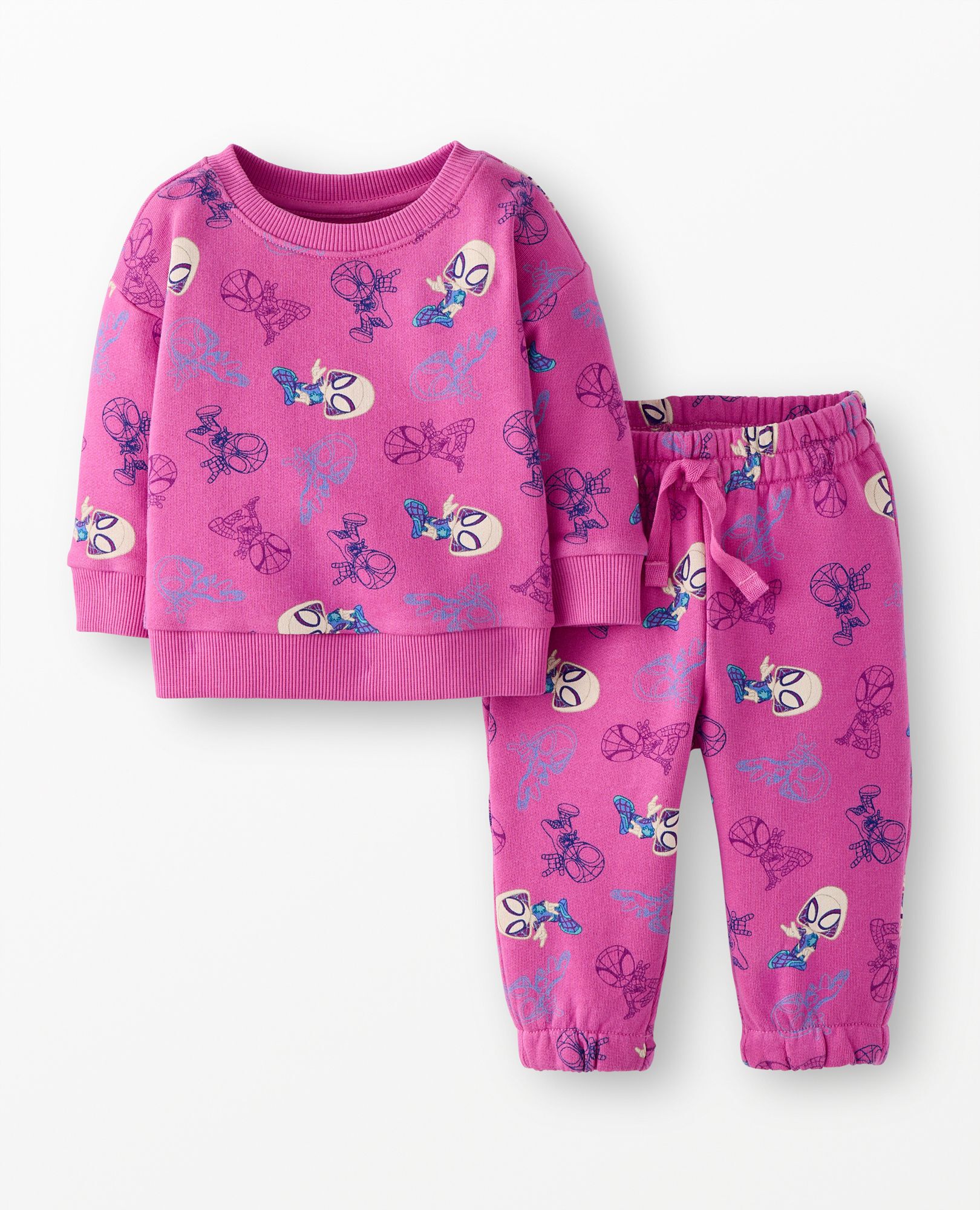 Marvel Spidey and Friends French Terry Set in Spidey & His Amazing Friends - Ghost - main