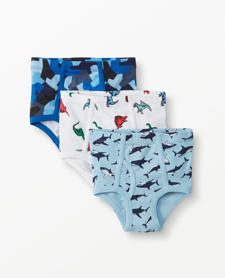 Classic Unders 3 Pack In Organic Cotton Hanna Andersson