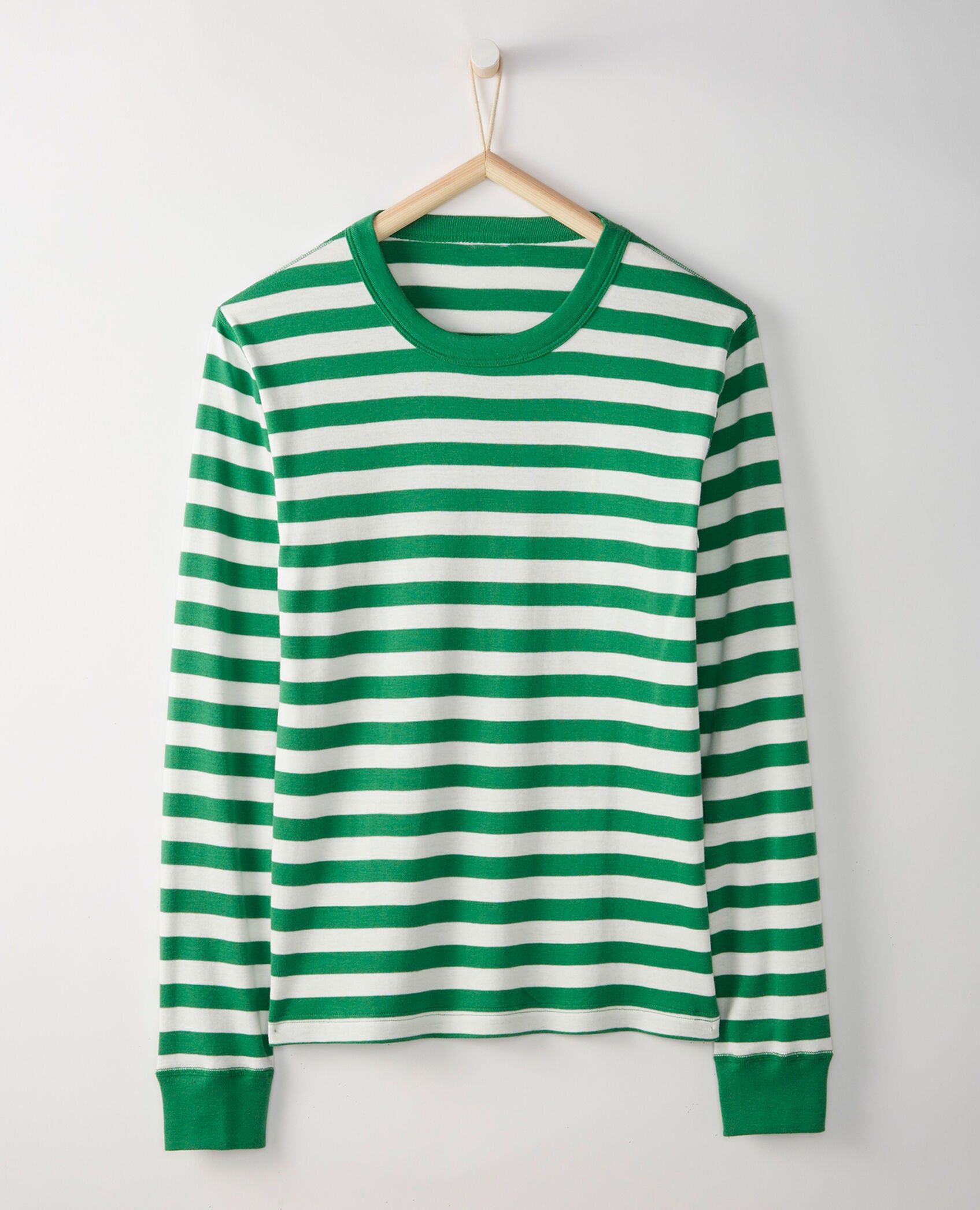 Long John Pajama Top In Organic Cotton