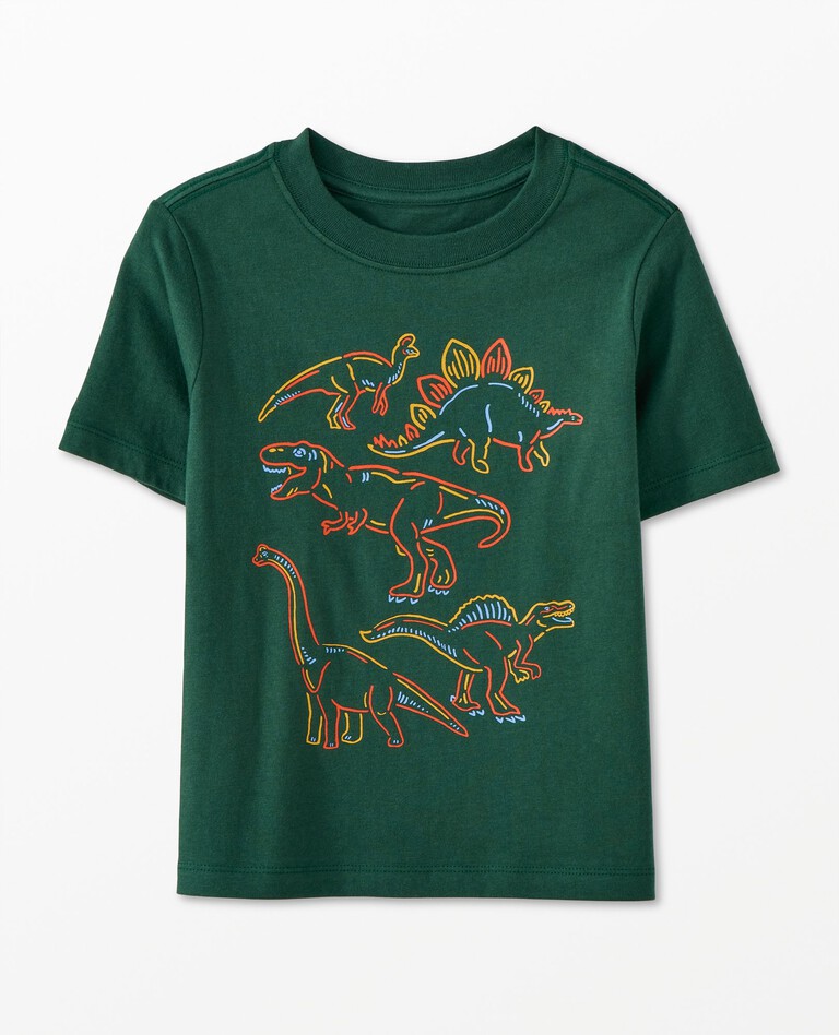 Graphic T-Shirt in Multi Dino - main
