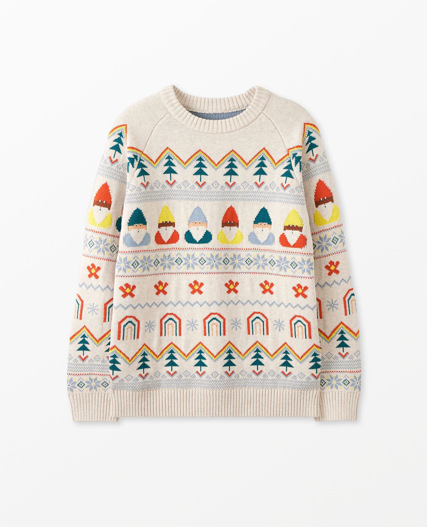 hana＊hana　0912 Adult Unisex Fair Isle Sweater | Hanna Andersson