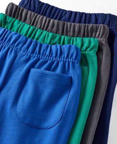 Slim Fit French Terry Double Knee Sweatpants in Happy Blue - main