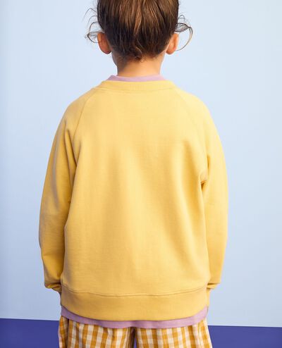 French Terry Sweatshirt in Custard - main