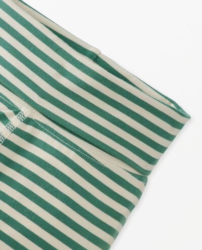 Baby Layette  Wrap Top & Wiggle Pants in HannaSoft™ in Mini Turtle on Seafoam - main