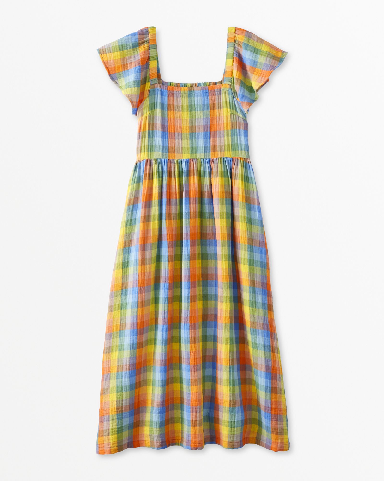 Hanna andersson plaid dress shop
