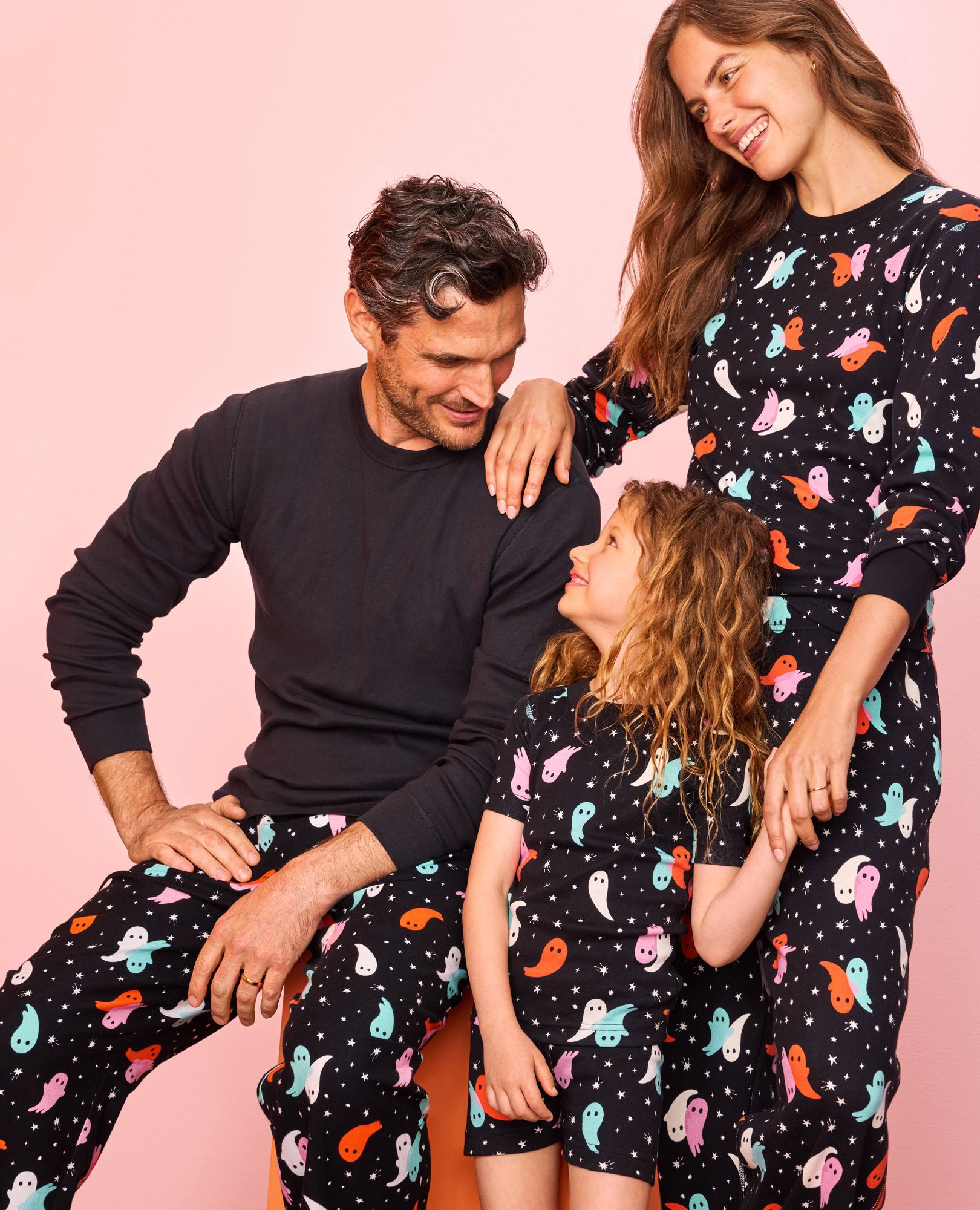 Adult HannaJams™ Pajama Top in Black - main